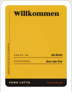 Designlinie Senf